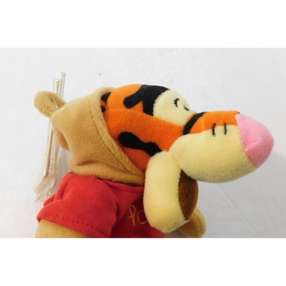 Disney Store Tigger As Pooh Mini Bean Bag Plush 8" Toy Halloween - Picture 4 of 6